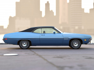 Fairlane Coupe 1970 3D Model