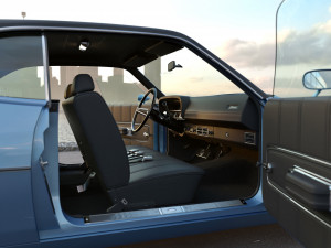 Fairlane Coupe 1970 3D Model