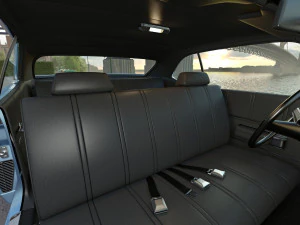 Fairlane Coupe 1970 3D Model