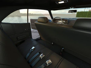 Fairlane Coupe 1970 3D Model