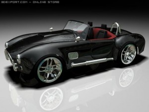 shelby cobra Modello 3D