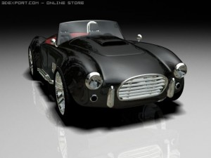shelby cobra Modello 3D