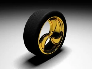 колесо 3D Модель