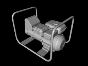 generator Model 3D