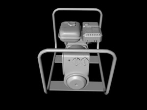 generator Model 3D