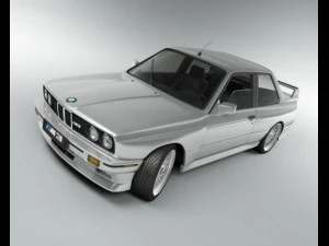 BMW E30 M3 3D Modell