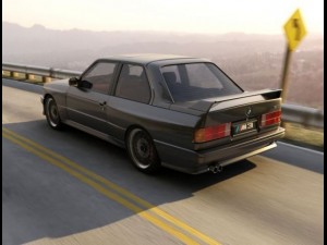 bmw e30 m3 3Dモデル