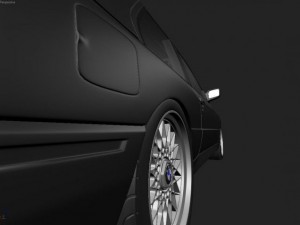 bmw e30 m3 3Dモデル