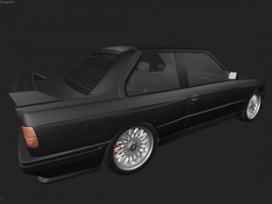 bmw e30 m3 3Dモデル