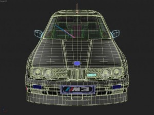 bmw e30 m3 3Dモデル