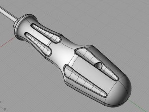 cruciform screwdriver 3D Model