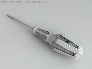 cruciform screwdriver 3D Model