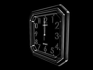 clock 3D-Modell