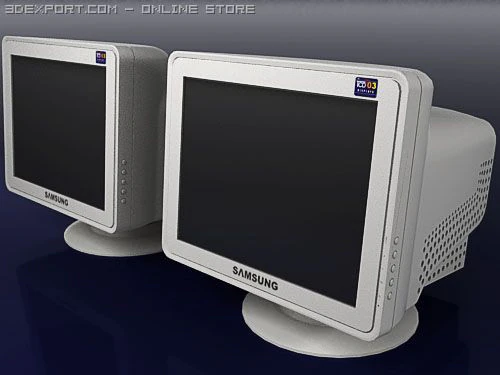 monitor sumsung syncmaster 793 3D Model .c4d .max .obj .3ds .fbx .stl .blend 