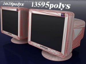 monitor sumsung syncmaster 793 3D Model