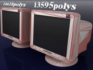 monitor sumsung syncmaster 793 3D Model