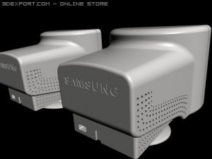 monitor sumsung syncmaster 793 3D Model