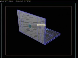 mac ma&ccedil;&atilde; Modelo 3D