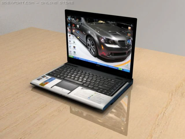 acer aspire 5050 3D Model .c4d .max .obj .3ds .fbx .stl .blend 