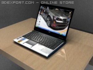 acer aspire 5050 3D 模型