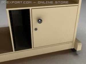 pc desk 3D Модель