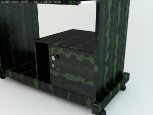 desk Model 3D
