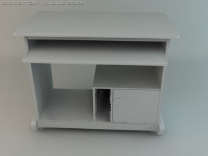 desk Model 3D