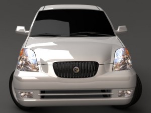 kia morning car 3Dモデル