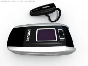 samsung sgh z500 handphone 3D Model