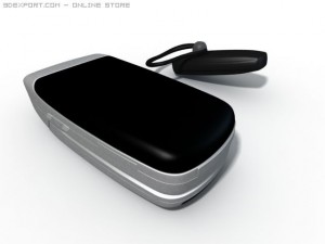 samsung sgh z500 handphone 3D Model