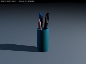 pen  pencil Modèle 3D