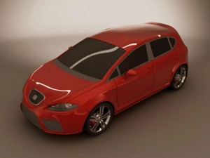 seat leon 2005 3D Model
