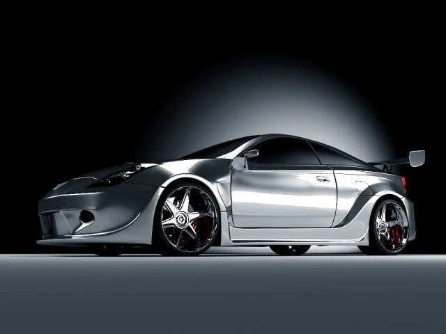 toyota celica custom version 3D Model .c4d .max .obj .3ds .fbx .stl .blend 