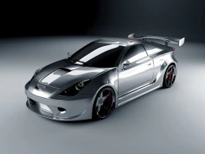 toyota celica custom version 3D Model