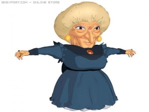 yubaba 3D 모델