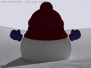 little snowman 3D 모델