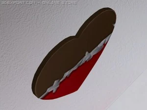 chocolate heart 3D Model