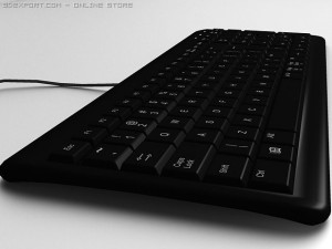 ultraflat keyboard 3D Model