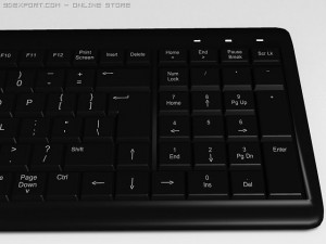 ultraflat keyboard 3D Model