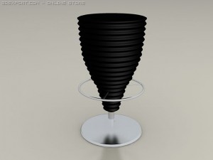 bar stools Modèle 3D