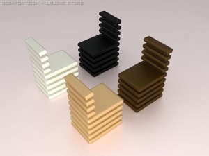 chair ak 3D 模型