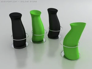 rihanna bar stool 3D 模型
