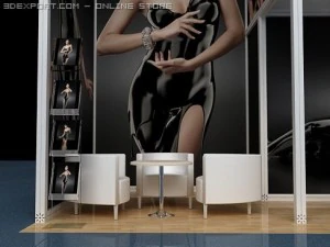 exhibition stand 3D Model