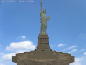 statue of liberty 3D Model