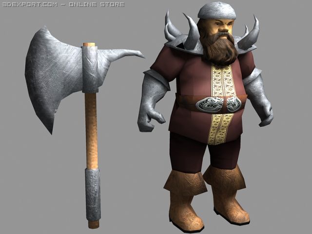 viking 3D Модель .c4d .max .obj .3ds .fbx .stl .blend 