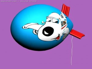 zeppelin baloon 3D Model
