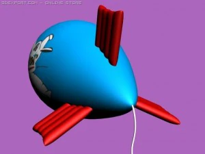 zeppelin baloon 3D Model