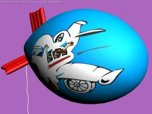 zeppelin baloon 3D Model