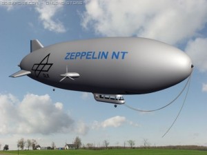 zeppelin Modèle 3D