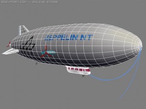 zeppelin 3D Model